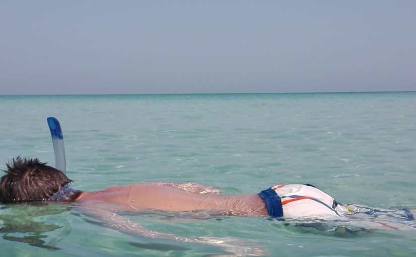 Immersione nell'azzurro